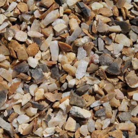 GRAVIERS QUARTZ OCRE CLAIR au kilo