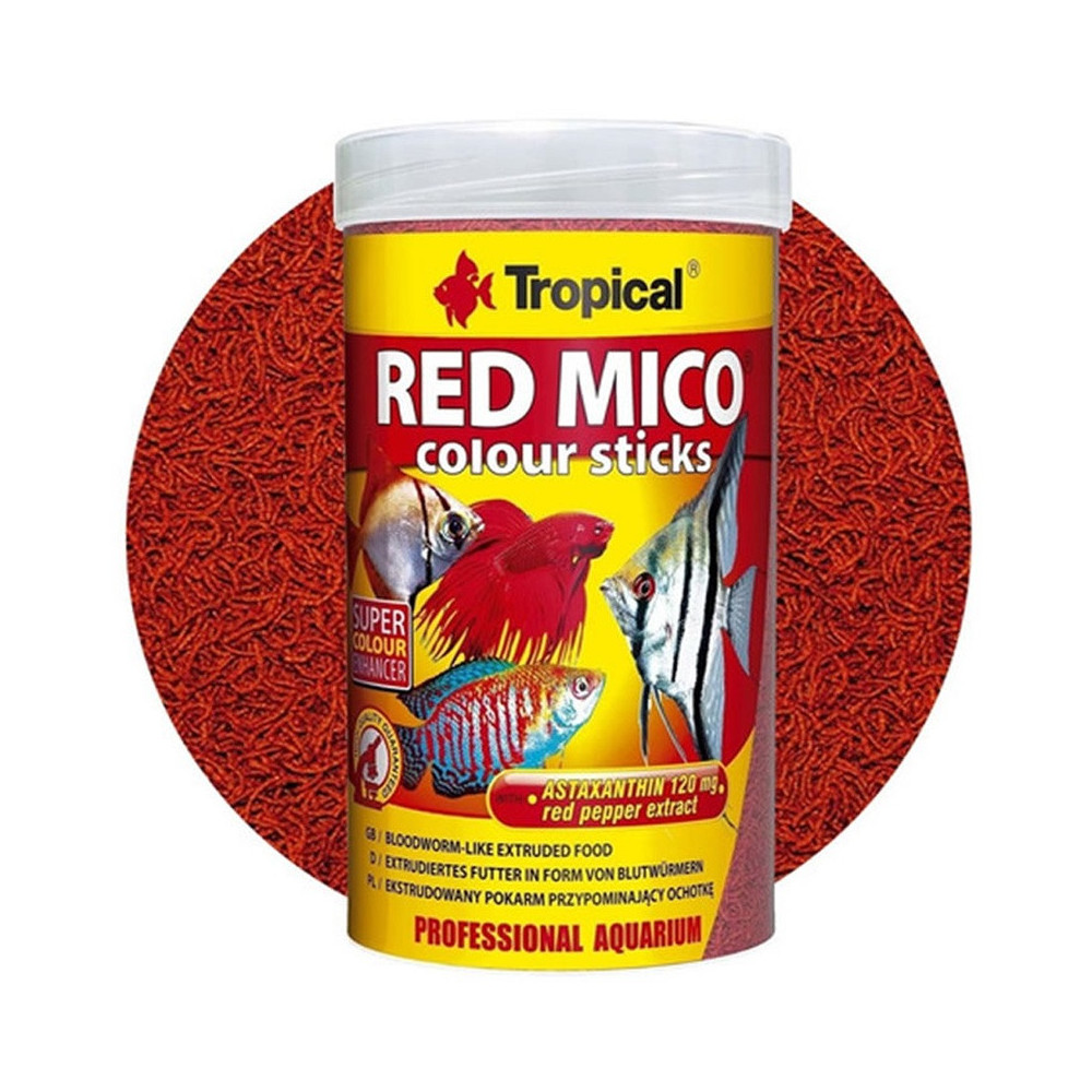 TROPICAL RED MICO COLOUR STICKS TROPICAL RED MICO COLOUR STICKS