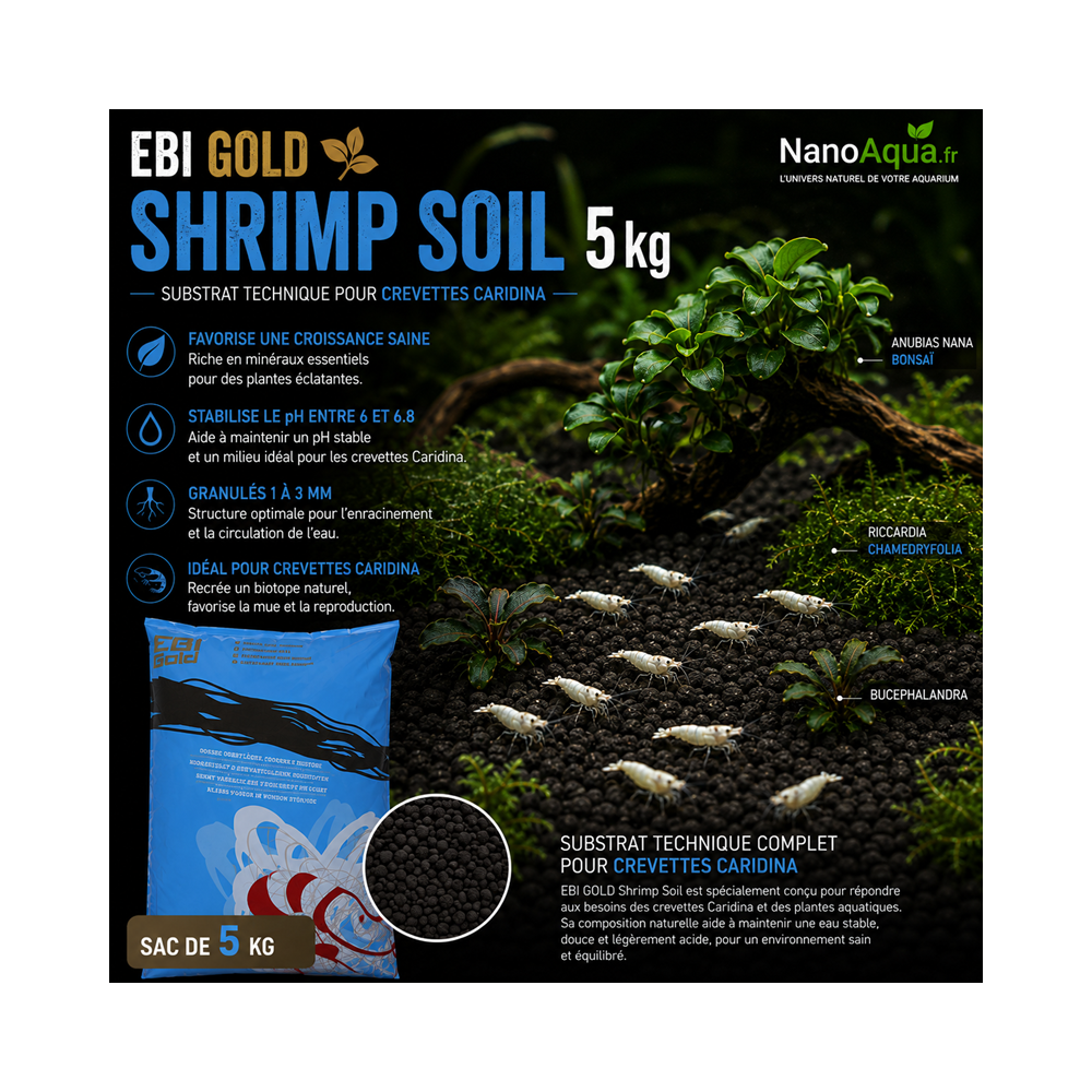 EBI GOLD SHRIMP SOIL 5KG