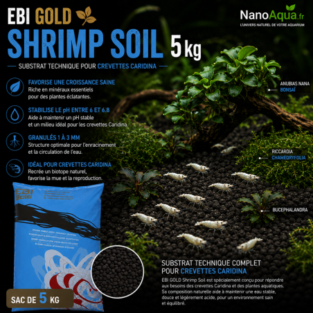 EBI GOLD SHRIMP SOIL 5KG
