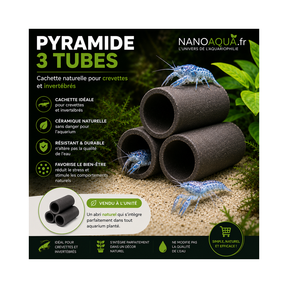 PYRAMIDE 3 TUBES