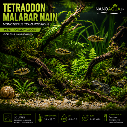TETRAODON MALABAR NAIN / TETRAODON TRAVANCORICUS / MONOTETRUS TRAVANCORICUS