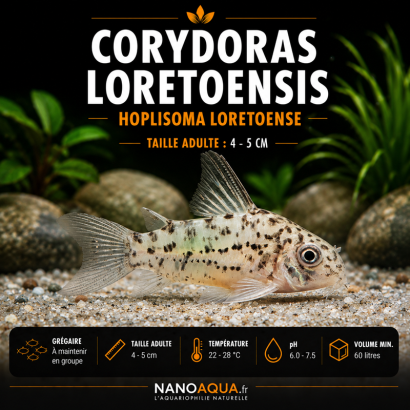 CORYDORAS LORETOENSIS / HOPLISOMA LORETOENSE