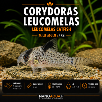 CORYDORAS LEUCOMELAS