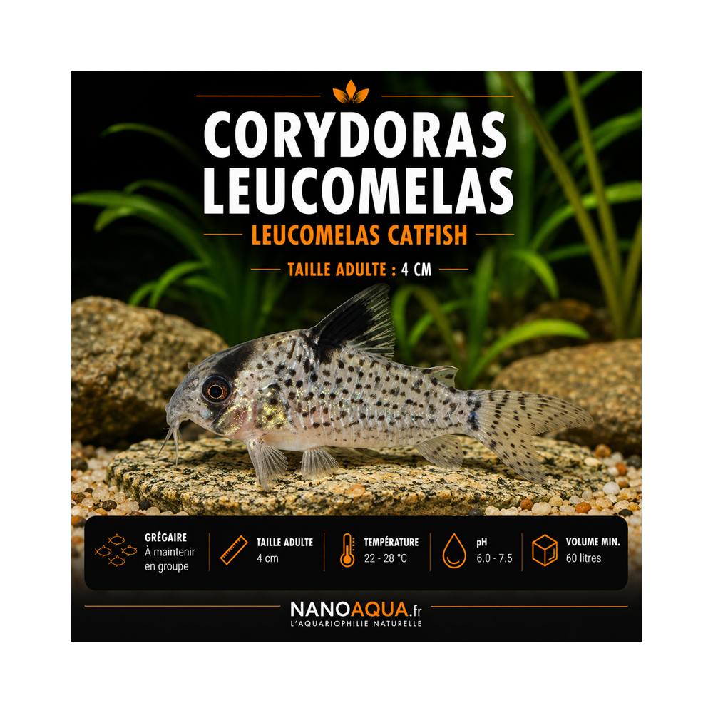 CORYDORAS LEUCOMELAS
