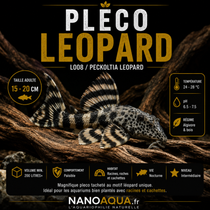 PLECO LEOPARD L008 / PECKOLTIA LEOPARD