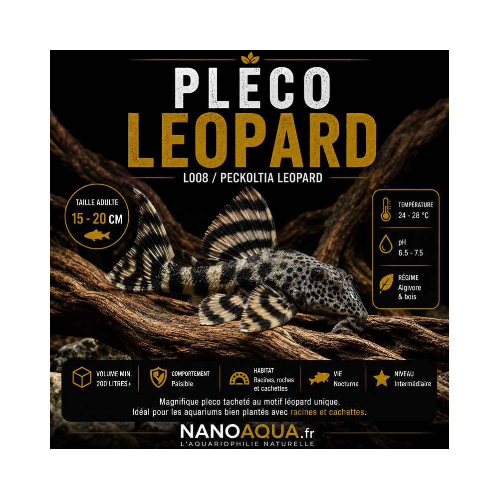PLECO LEOPARD L008 / PECKOLTIA LEOPARD