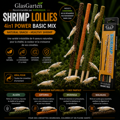 GlasGarten - Shrimp Lollies - 4in1 Power Basic Mix
