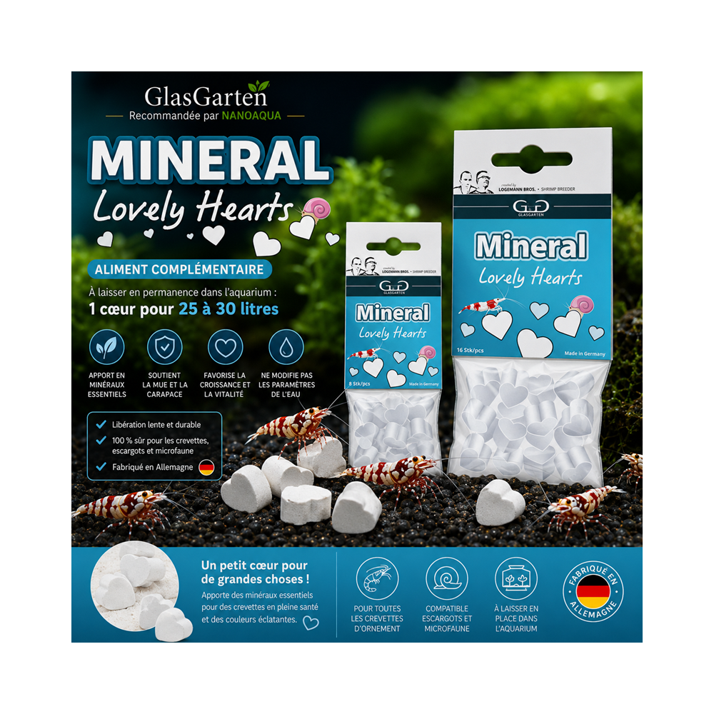 GLASGARTEN MINERAL LOVELY HEARTS