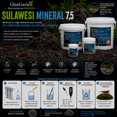 SEL SULAWESI MINERAL 7.5  110 grammes