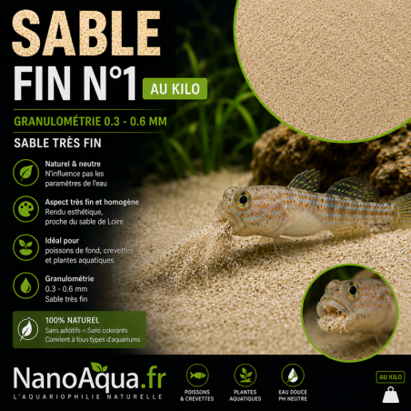SABLE FIN N°1 / 0.3-0.6mm