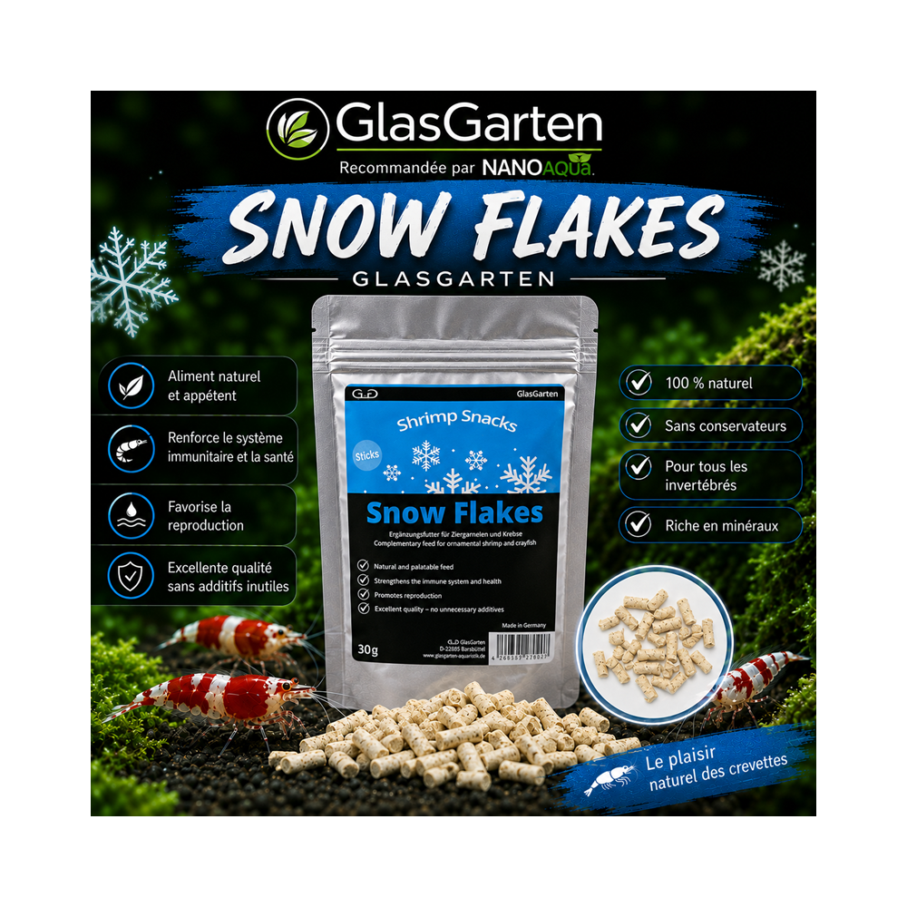 GLASGARTEN SNOW FLAKES