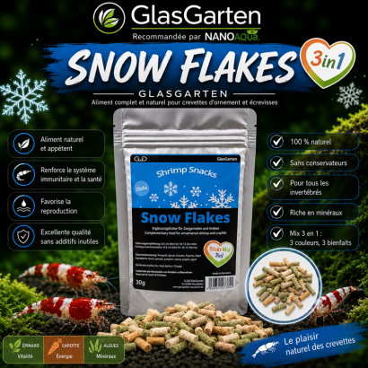 GLASGARTEN SNOW FLAKES 3 in 1