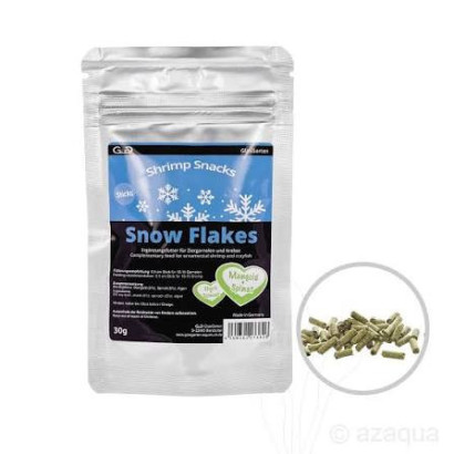 GLASGARTEN SNOW FLAKES EPINARD+BLETTE